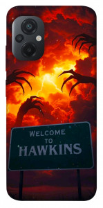 Чехол Welcome to hawkins для Xiaomi Poco M5