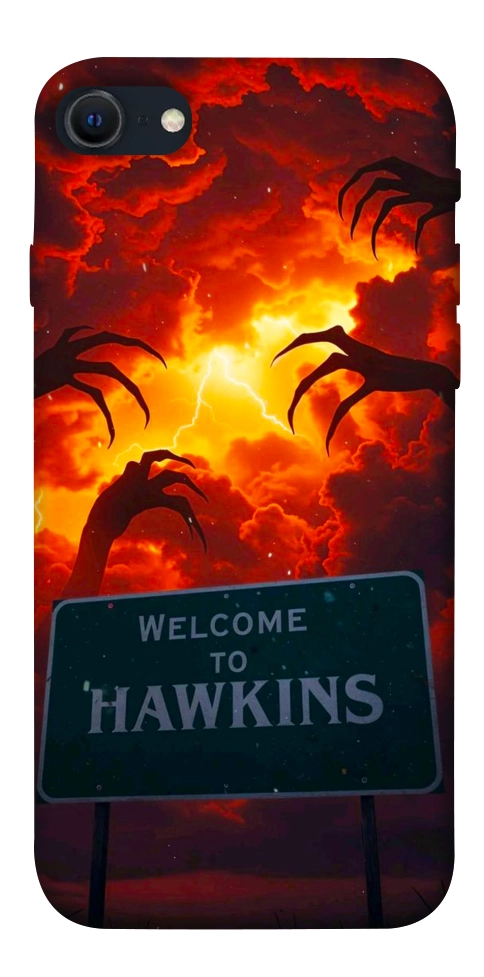 Чохол Welcome to hawkins для iPhone SE (2022)