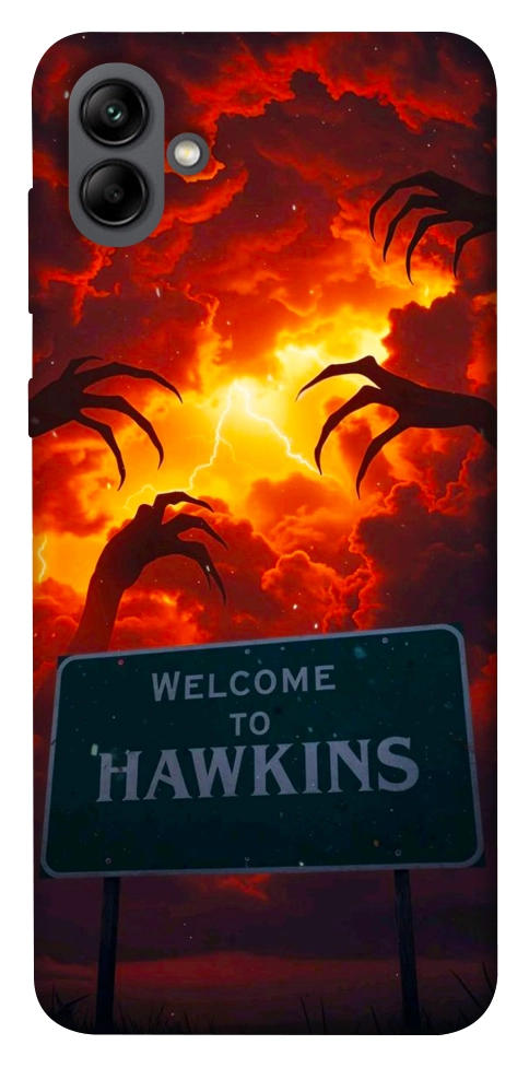 Чехол Welcome to hawkins для Galaxy A04