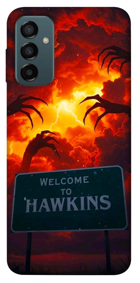 Чехол Welcome to hawkins для Galaxy M13 4G