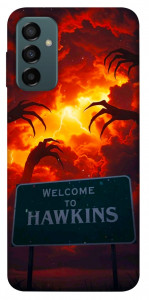 Чохол Welcome to hawkins для Galaxy M13 4G