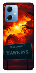 Чохол Welcome to hawkins для Xiaomi Redmi Note 12 5G