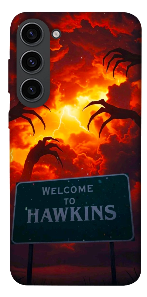 Чехол Welcome to hawkins для Galaxy S23