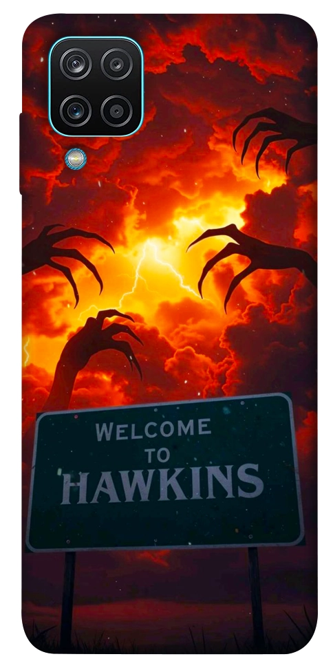 Чехол Welcome to hawkins для Galaxy M12