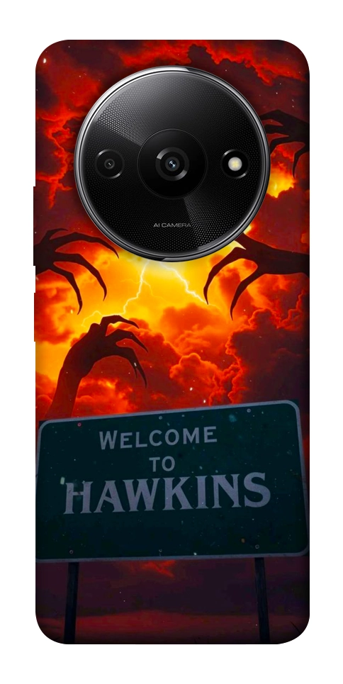 Чехол Welcome to hawkins для Xiaomi Redmi A3