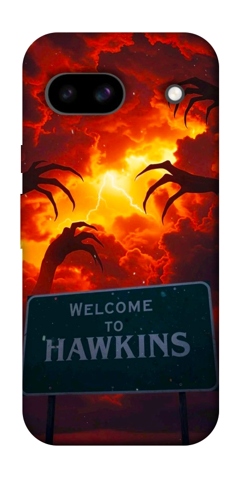 Чехол Welcome to hawkins для Google Pixel 8a