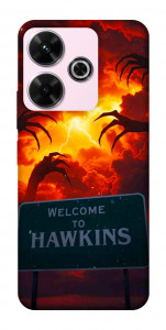 Чохол Welcome to hawkins для Xiaomi Redmi 13 4G
