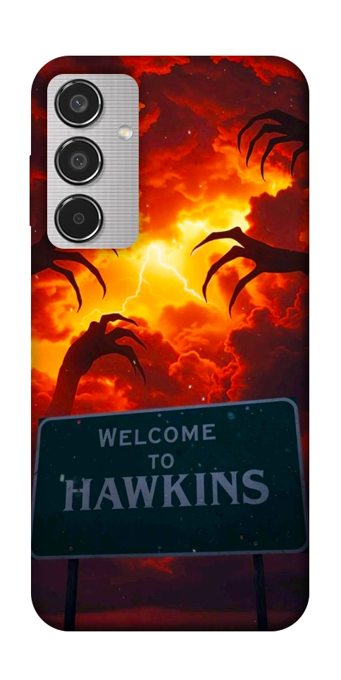 Чехол Welcome to hawkins для Galaxy M35 5G