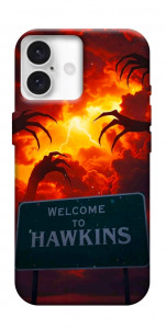 Чехол Welcome to hawkins для iPhone 16