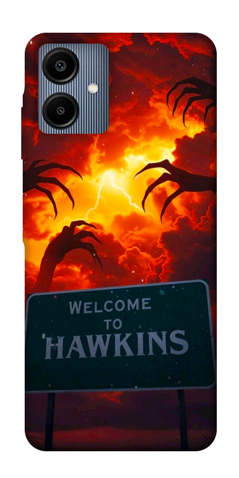 Чехол Welcome to hawkins для Galaxy A06