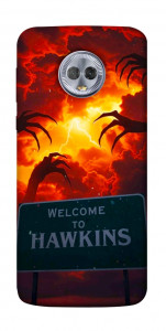 Чохол Welcome to hawkins для Motorola Moto G6 Plus