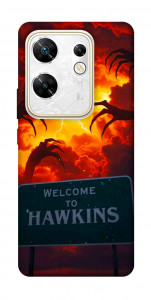 Чехол Welcome to hawkins для Infinix Zero 30 4G
