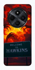 Чехол Welcome to hawkins для Xiaomi Poco C75