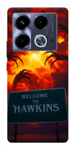 Чохол Welcome to hawkins для Infinix Note 40 4G