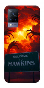 Чохол Welcome to hawkins для Vivo V21