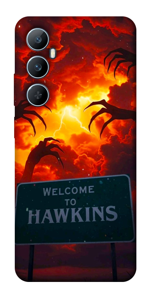 Чехол Welcome to hawkins для Realme C65 4G