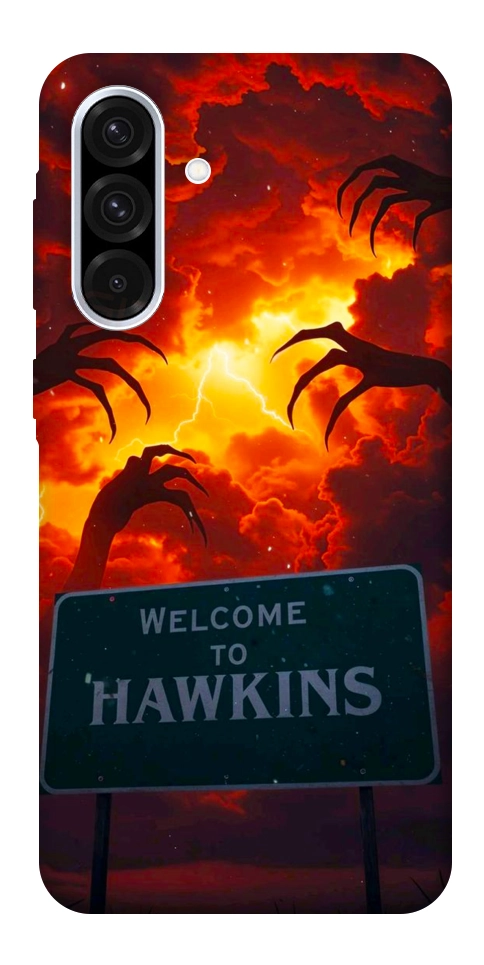 Чехол Welcome to hawkins для Galaxy A56 5G