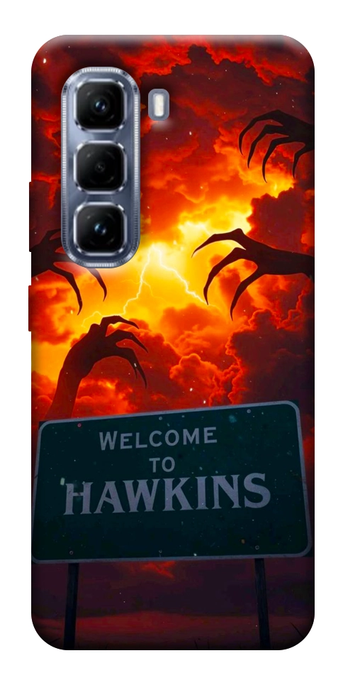 Чохол Welcome to hawkins для Infinix Hot 50 Pro