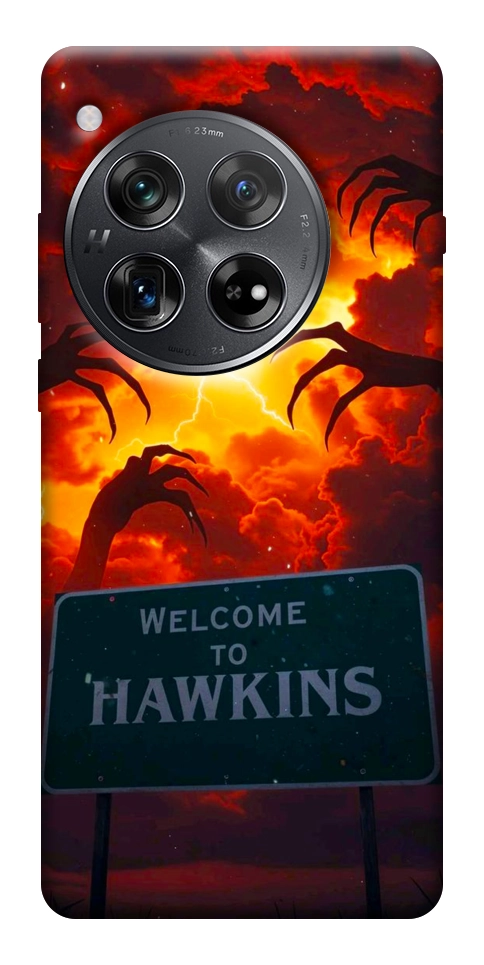Чехол Welcome to hawkins для OnePlus 12