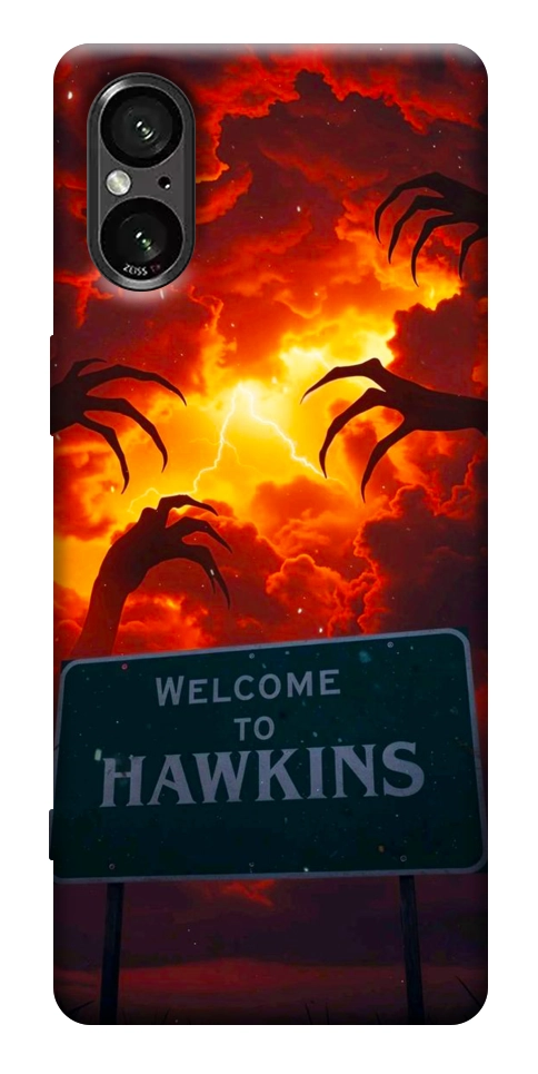 Чехол Welcome to hawkins для Sony Xperia 5 V