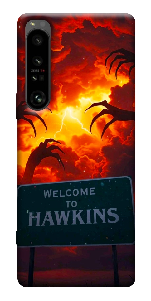 Чехол Welcome to hawkins для Sony Xperia 1 IV