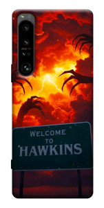 Чехол Welcome to hawkins для Sony Xperia 1 IV