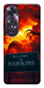 Чохол Welcome to hawkins для Oppo A60 4G
