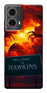 Чохол Welcome to hawkins для Motorola Moto G85