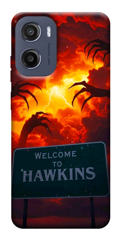 Чехол Welcome to hawkins для Motorola Moto G05