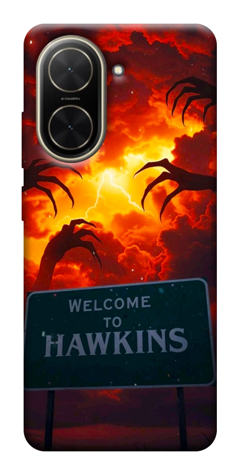 Чохол Welcome to hawkins для Xiaomi Poco C71