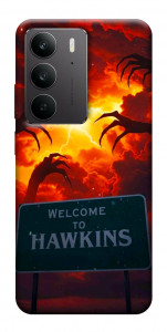 Чохол Welcome to hawkins для Realme C75