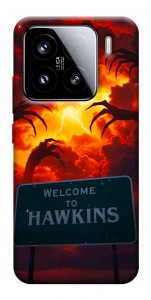 Чехол Welcome to hawkins для Xiaomi 15