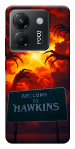 Чехол Welcome to hawkins для Xiaomi Poco M7 Pro 5G