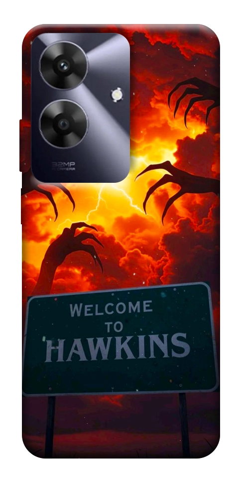 Чехол Welcome to hawkins для Realme Note 60