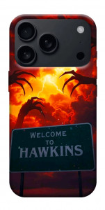 Чехол Welcome to hawkins для iPhone 17 Pro Max