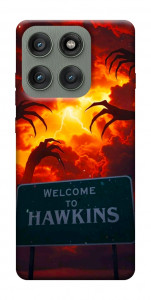 Чехол Welcome to hawkins для Motorola Edge 60 Pro