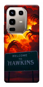 Чехол Welcome to hawkins для Infinix Note 50 Pro 4G