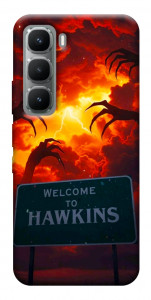 Чохол Welcome to hawkins для Infinix Hot 60 Pro