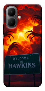 Чехол Welcome to hawkins для Infinix Smart 10