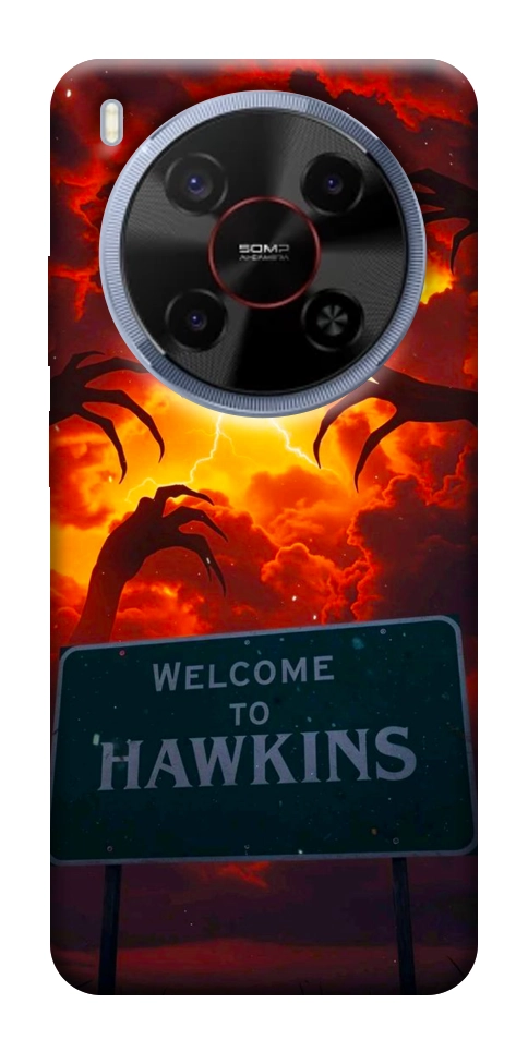 Чехол Welcome to hawkins для ZTE Nubia V70 Max