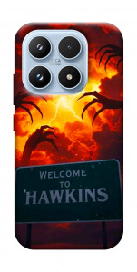 Чехол Welcome to hawkins для Xiaomi 17