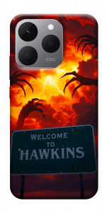 Чехол Welcome to hawkins для Realme 15T