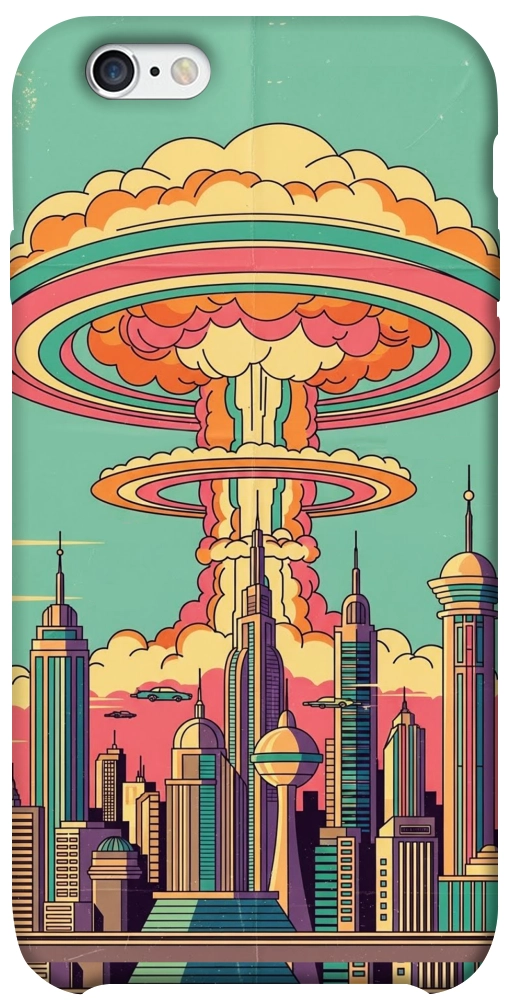 Чохол Сolorful explosion для iPhone 6