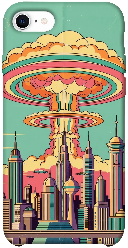 Чохол Сolorful explosion для iPhone SE (2020)
