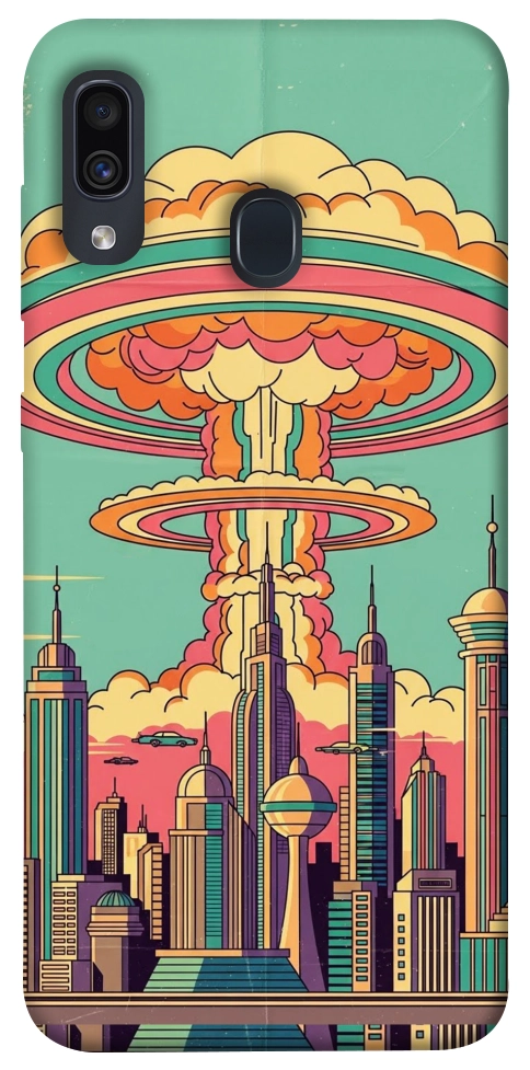Чехол Сolorful explosion для Galaxy A30 (2019)