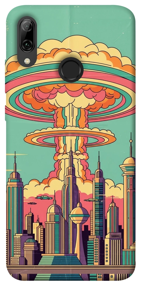 Чехол Сolorful explosion для Huawei P Smart (2019)