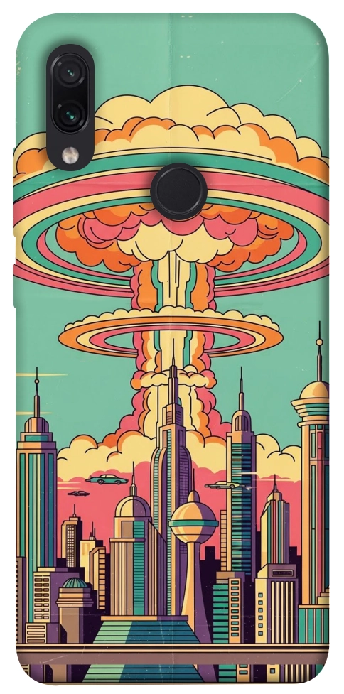 Чехол Сolorful explosion для Xiaomi Redmi Note 7