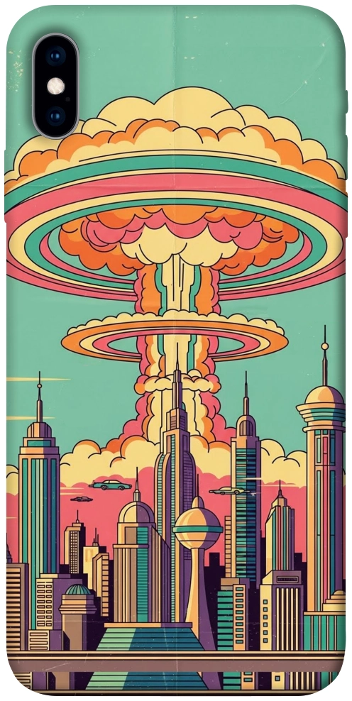 Чохол Сolorful explosion для iPhone XS