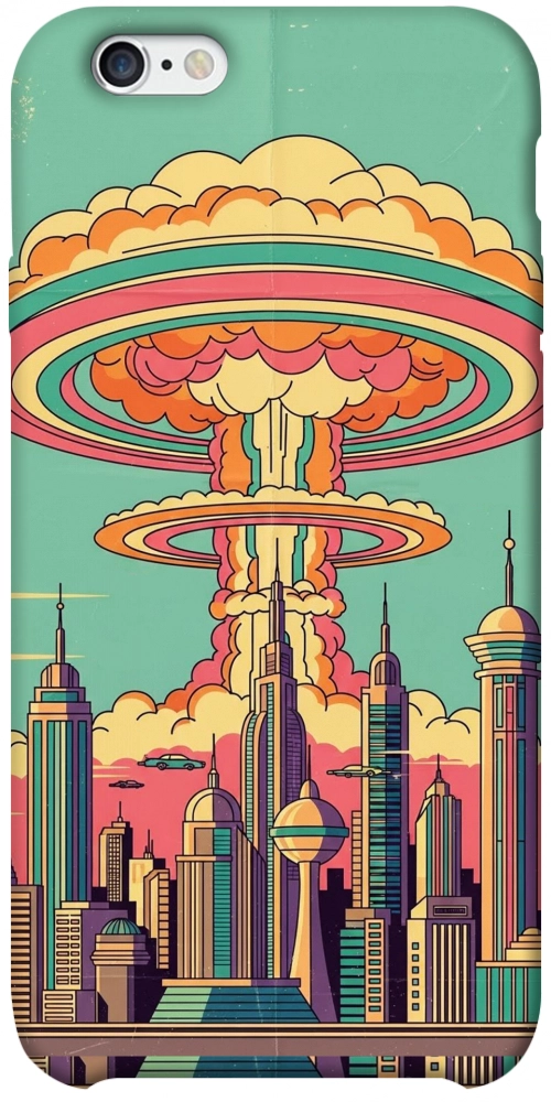 Чехол Сolorful explosion для iPhone 6S Plus