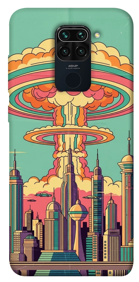 Чехол Сolorful explosion для Xiaomi Redmi 10X